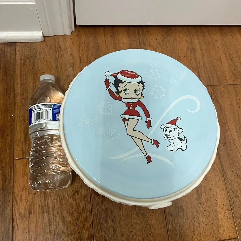 ⚡CLOSET CLEAR-OUT: PRICE DROP⚡ BETTY BOOP CAKE stand and DESSERT SERVER plate
